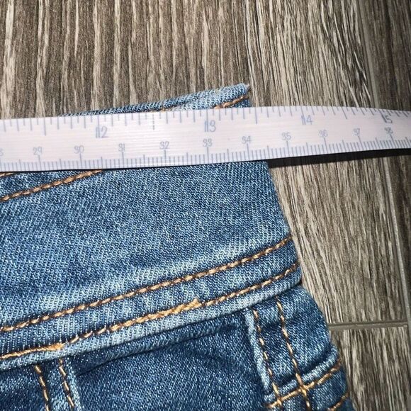 Sneak Peek Small Button Down Denim Skirt - Picture 7 of 8